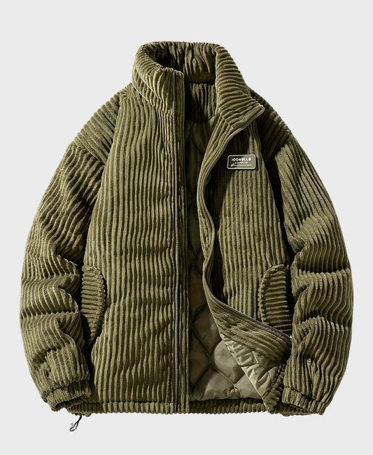 Corduroy Puffer Jacket