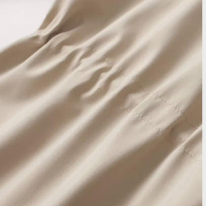 Women’s Hooded Zip-Up Trench Coat