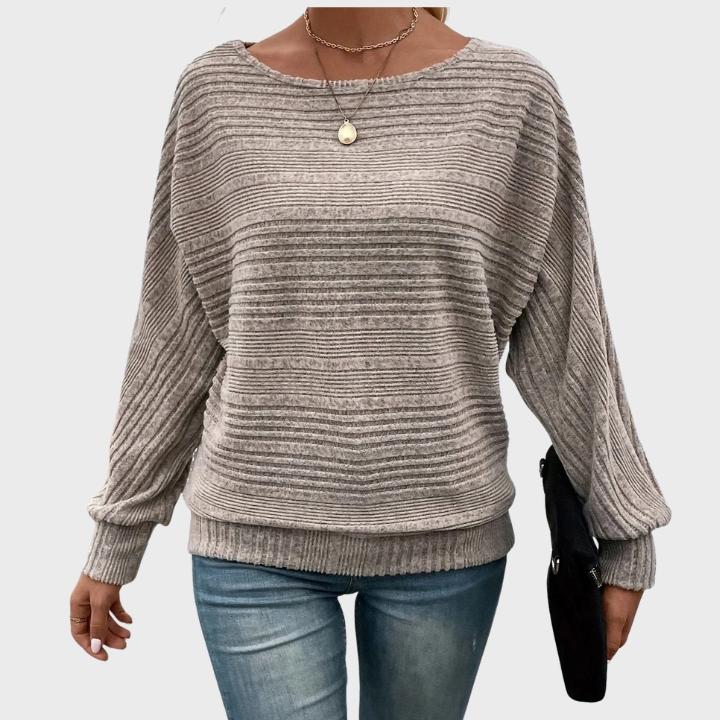 Women's Relaxed Round Neck Sweater