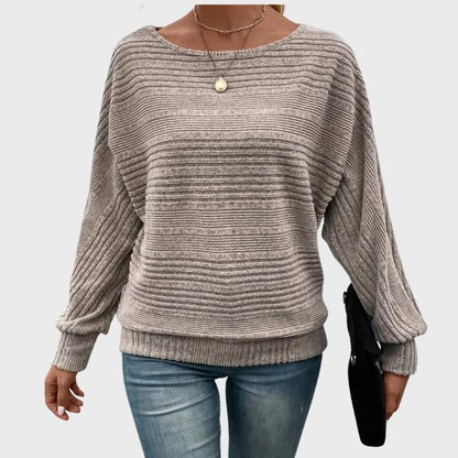 Women's Relaxed Round Neck Sweater