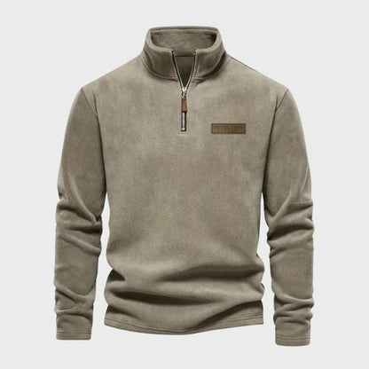 Men's Warm Stand Collar Sweatshirt