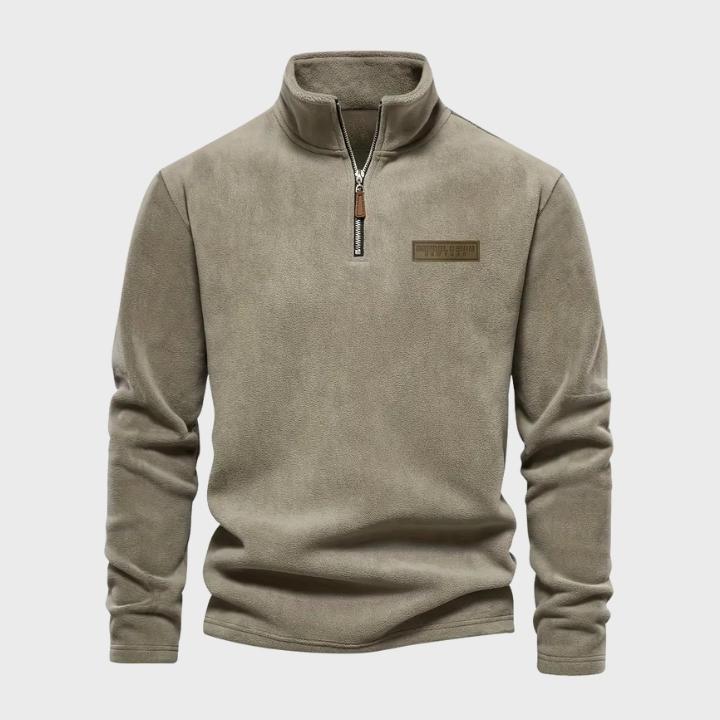 Men's Warm Stand Collar Sweatshirt