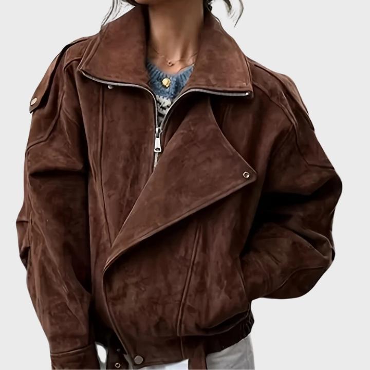 Women's Casual Chic Zipper Jacket