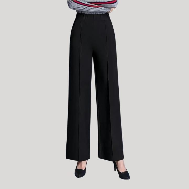 Women's Plus Size Sophisticated Straight-Leg Pants