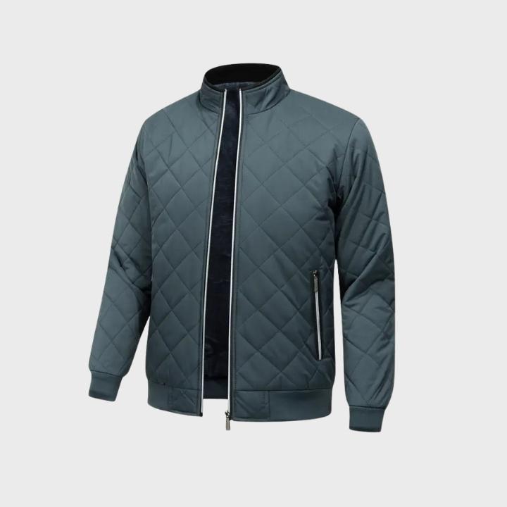 Men’s Quilted Fleece-Lined Jacket