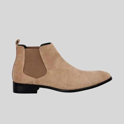 Men’s Smart-Casual Faux Suede Boots