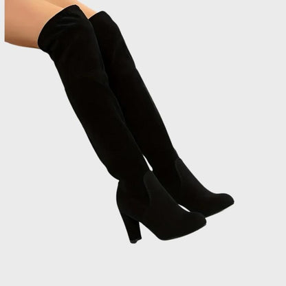 Women’s Knee-High Lace-Up Boots
