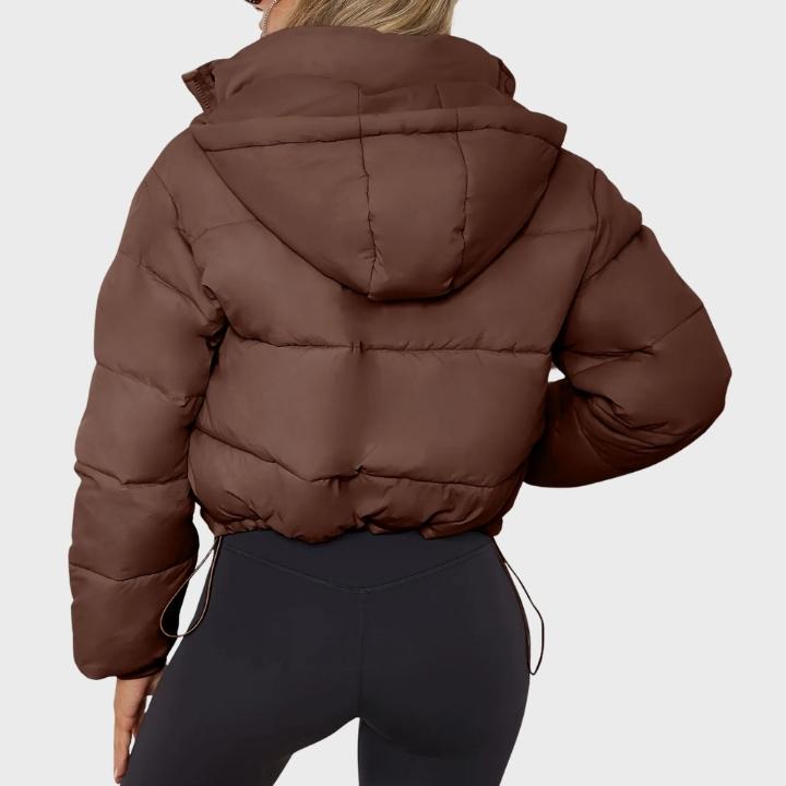 Women’s Drawstring Puffer Winter Jacket