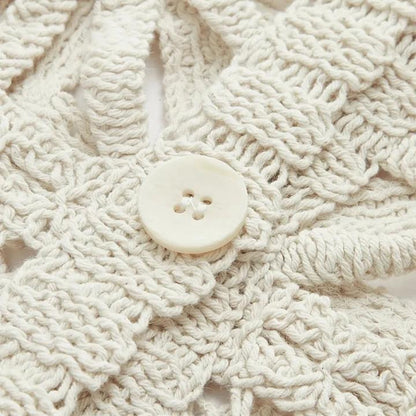 Women's Lightweight Crochet Sweater