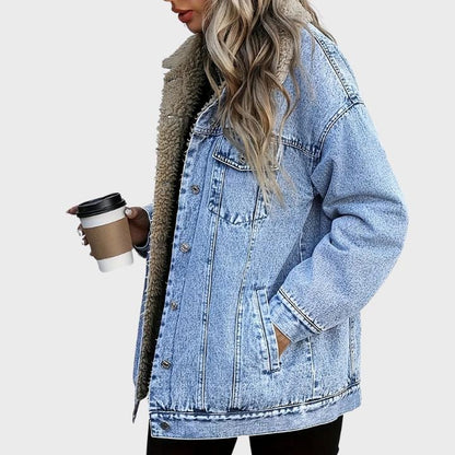 Women’s Casual Denim Winter Jacket