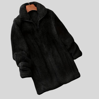 Women’s Zip-Up Teddy Coat