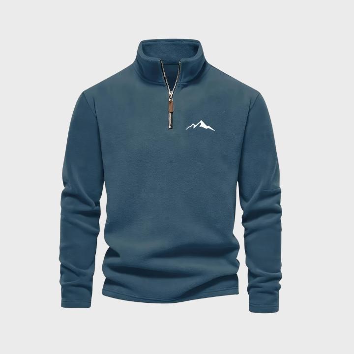 Men’s Thick Fleece Zip Sweater