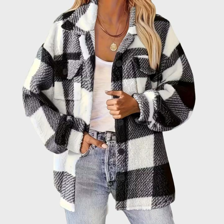 Women’s Soft Plaid Jacket