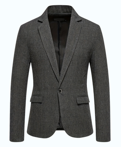 Men’s Check Tweed Blazer