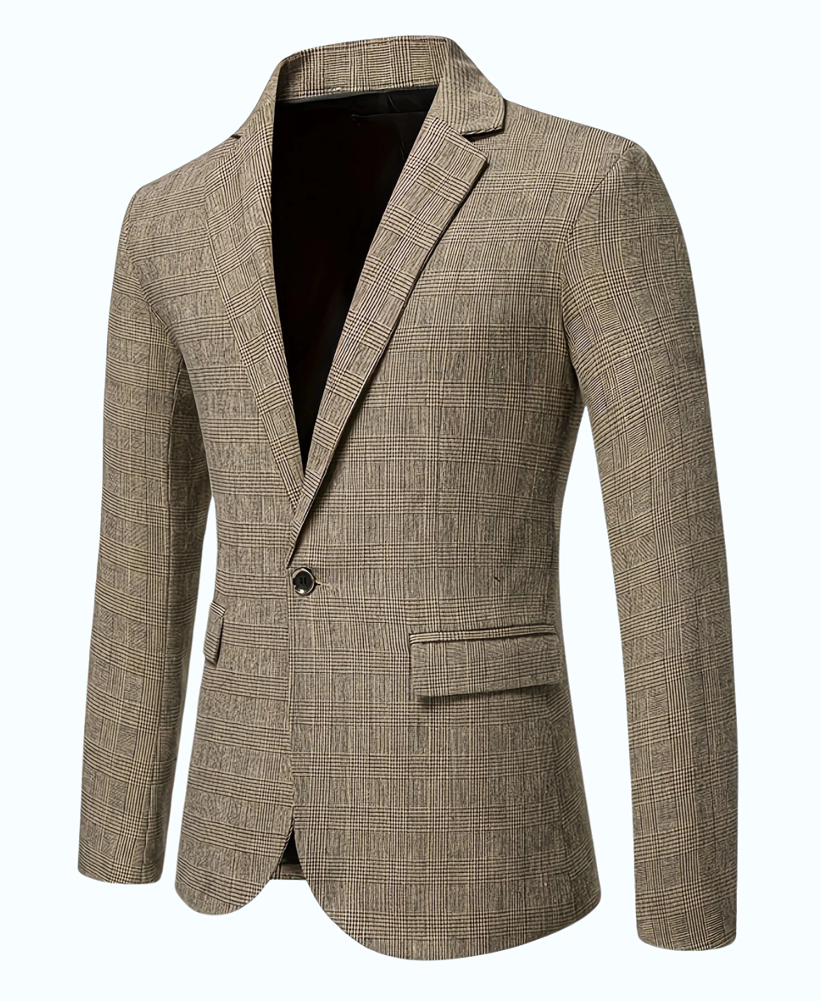 Men’s Check Tweed Blazer