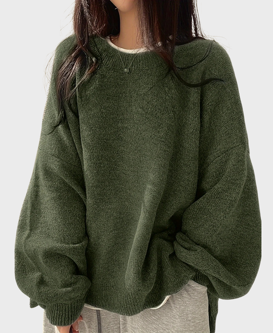 Oversized Crew Neck Sweater