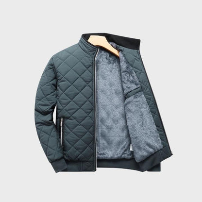 Men’s Quilted Fleece-Lined Jacket