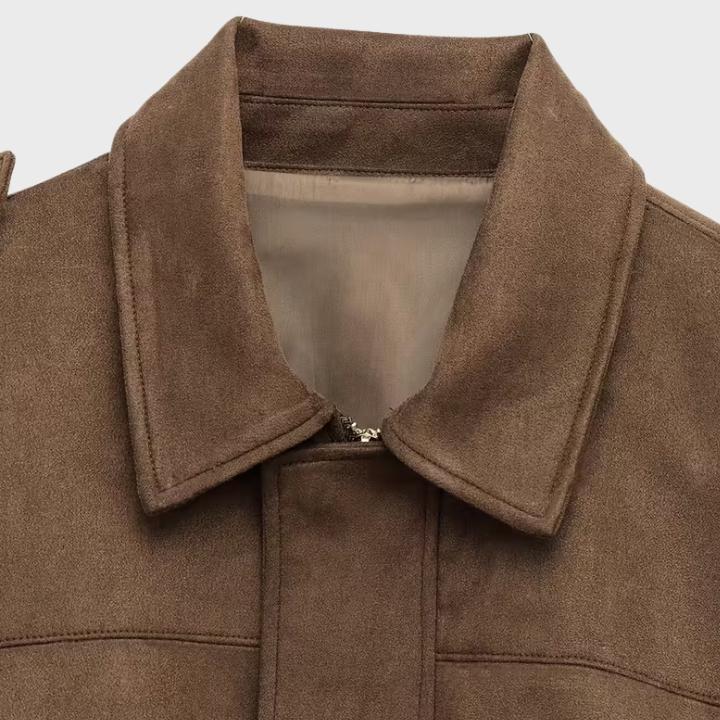 Women's Classic Drop Shoulder Bomber Jacket