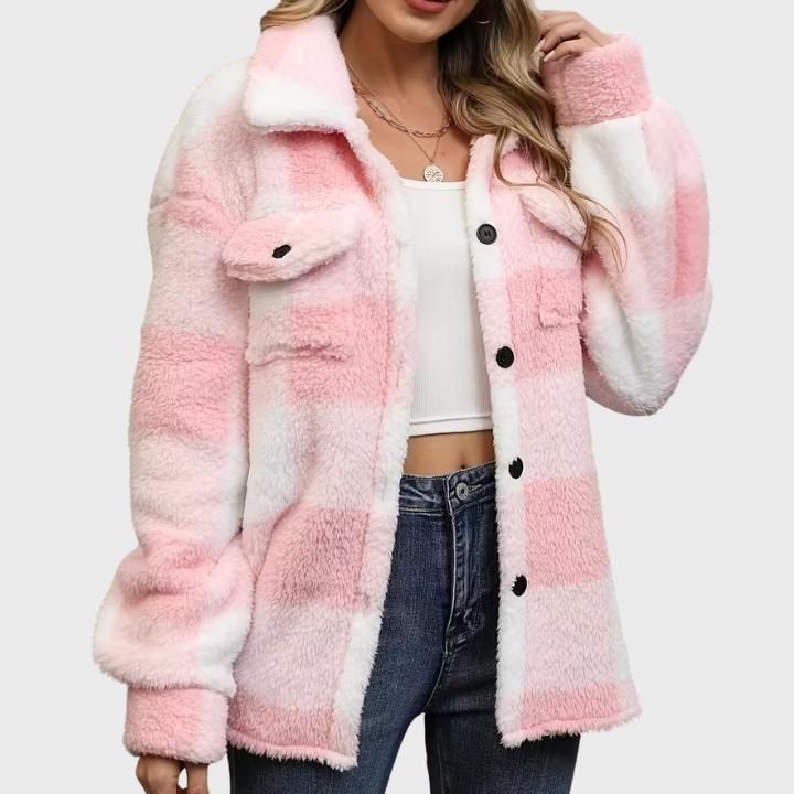 Women’s Soft Plaid Jacket
