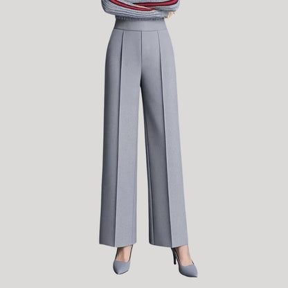 Women's Plus Size Sophisticated Straight-Leg Pants