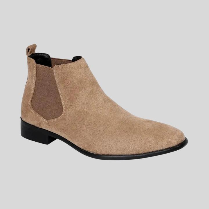 Men’s Smart-Casual Faux Suede Boots