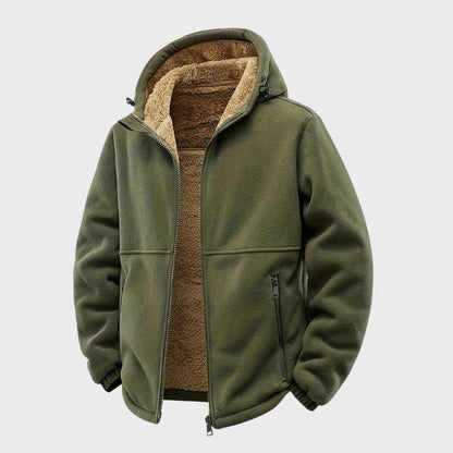 Men’s Cozy Full-Zip Fleece Hoodie