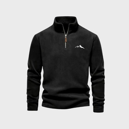 Men’s Thick Fleece Zip Sweater