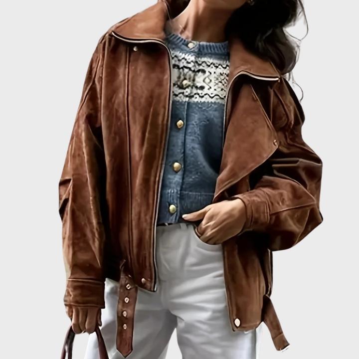 Women's Casual Chic Zipper Jacket