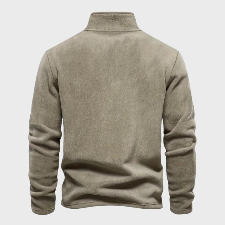 Men's Warm Stand Collar Sweatshirt