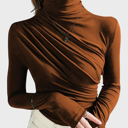 Women’s Sophisticated High Neck Blouse