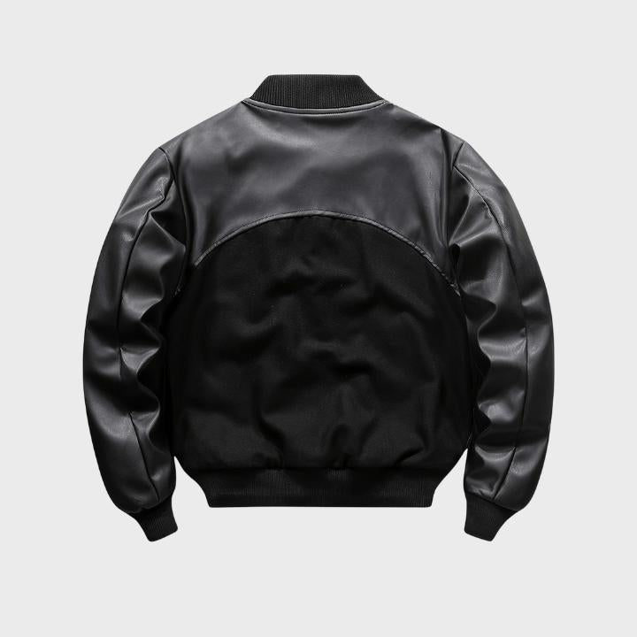 Men’s Retro Embroidered Baseball Jacket