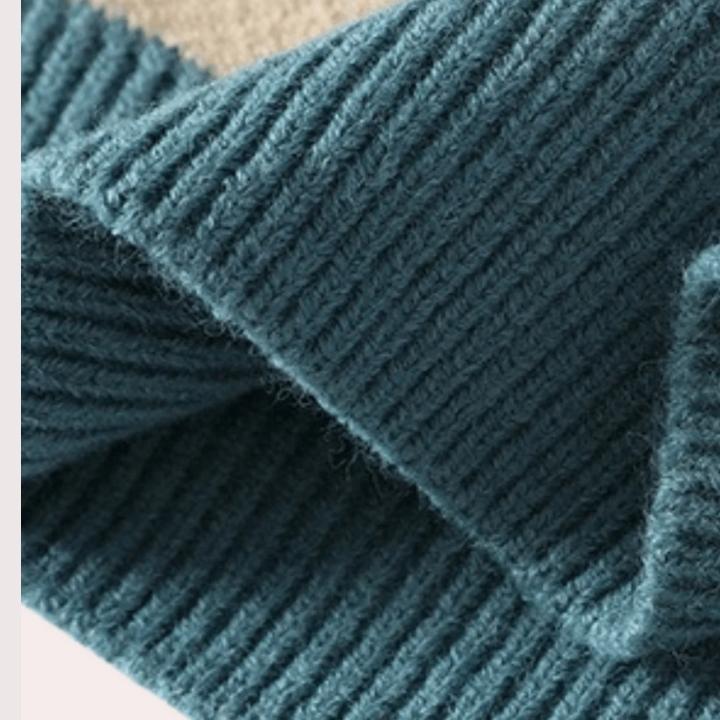 Men’s Geometric Relaxed Fit Sweater