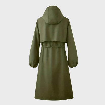 Women’s Oversized Full-Zip Windbreaker Coat