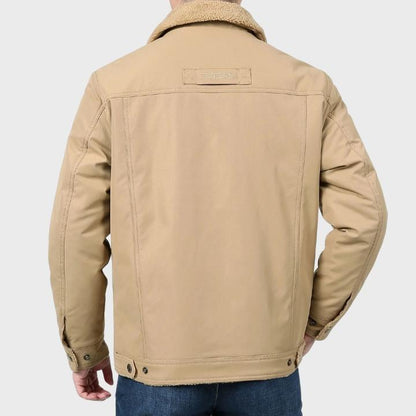 Men’s Warm Fleece Windbreaker Jacket