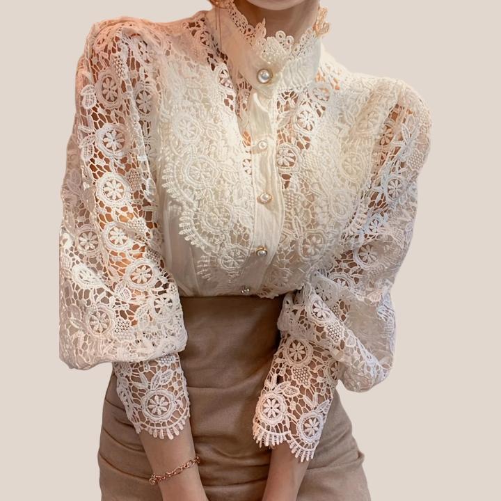 Women’s Victorian Lace Blouse