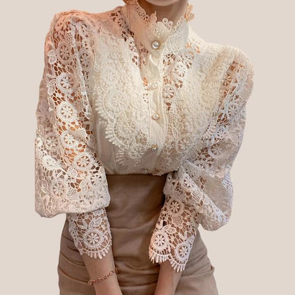 Women’s Victorian Lace Blouse