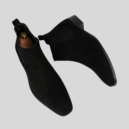 Men’s Smart-Casual Faux Suede Boots