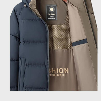 Men’s Thick Padded Hooded Outdoor Jacket