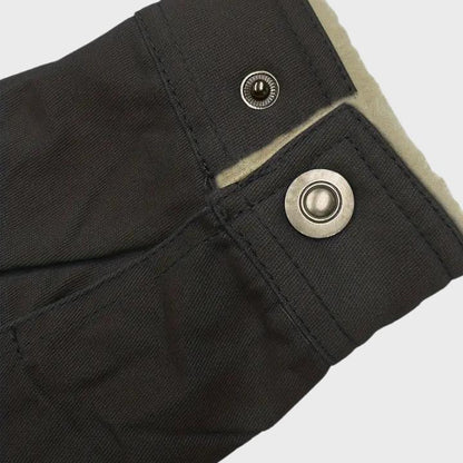 Men’s Casual Button-Up Fleece Jacket