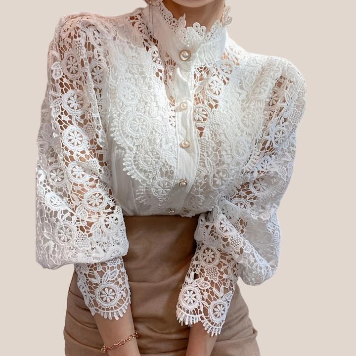 Women’s Victorian Lace Blouse