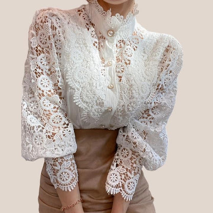 Women’s Victorian Lace Blouse