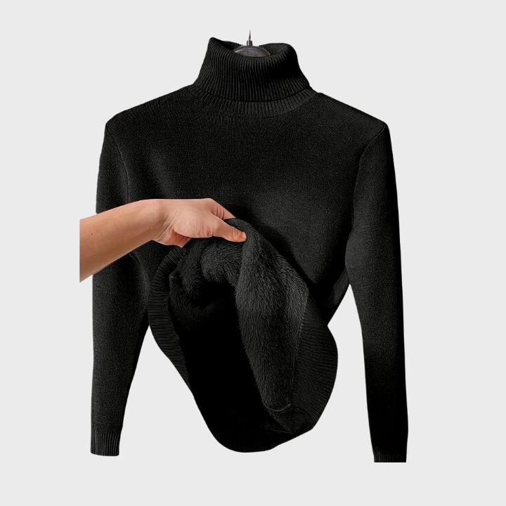 Women's Cozy High Neck Knit Sweater