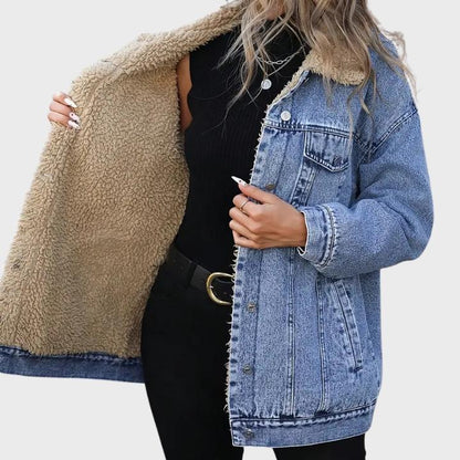 Women’s Casual Denim Winter Jacket
