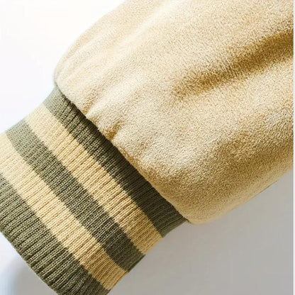 Men’s Trendy Patchwork Baseball Jacket