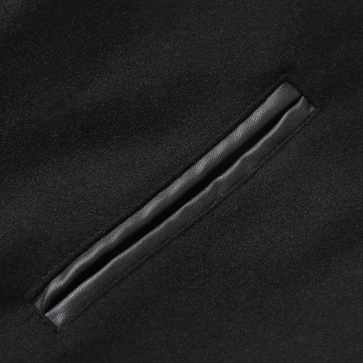 Men’s Retro Embroidered Baseball Jacket