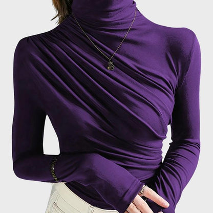 Women’s Sophisticated High Neck Blouse