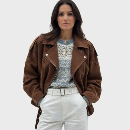 Women's Casual Chic Zipper Jacket