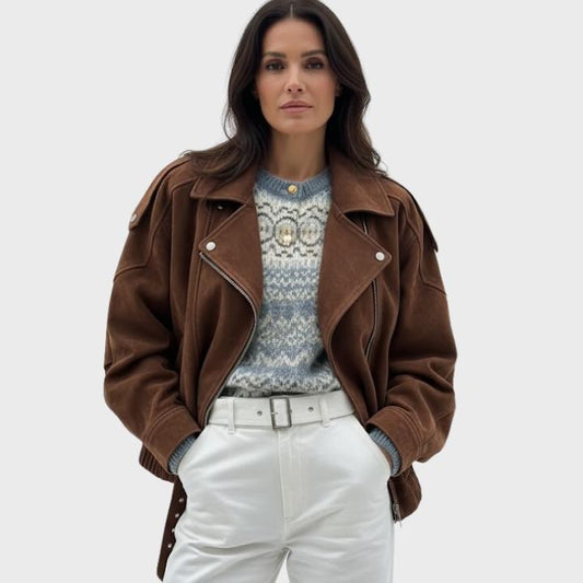 Women's Casual Chic Zipper Jacket