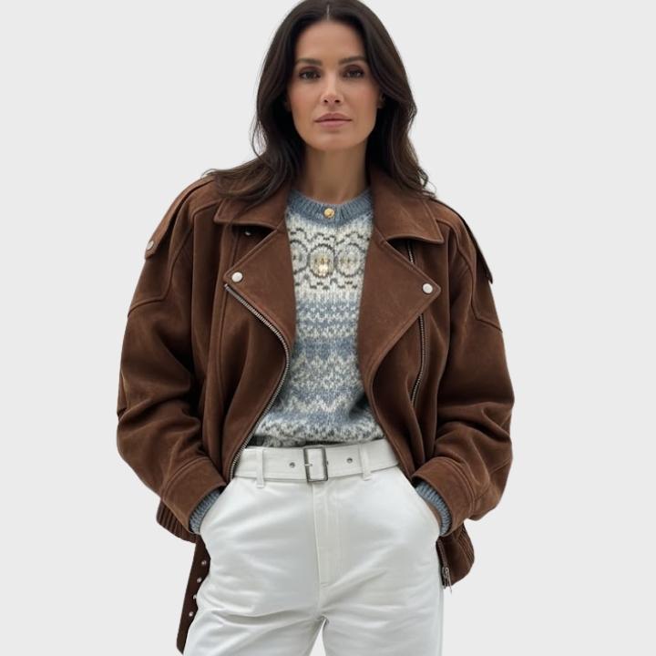 Women's Casual Chic Zipper Jacket