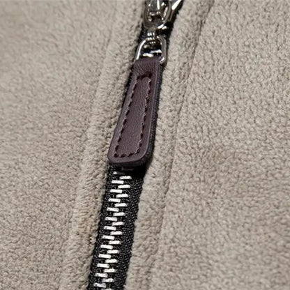 Men’s Thick Fleece Zip Sweater